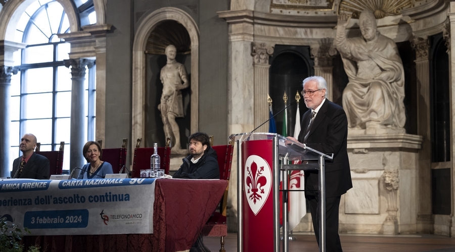 Marco Lunghi - Presidente Telefono Voce Amica Firenze