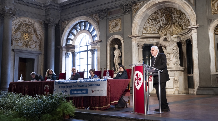 Marco Lunghi - Presidente Telefono Voce Amica Firenze