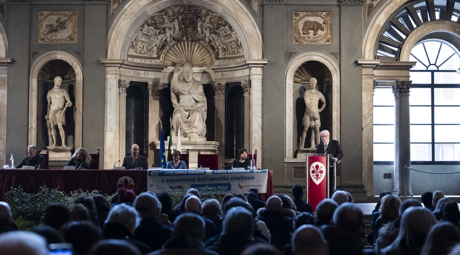 Marco Lunghi - Presidente Telefono Voce Amica Firenze