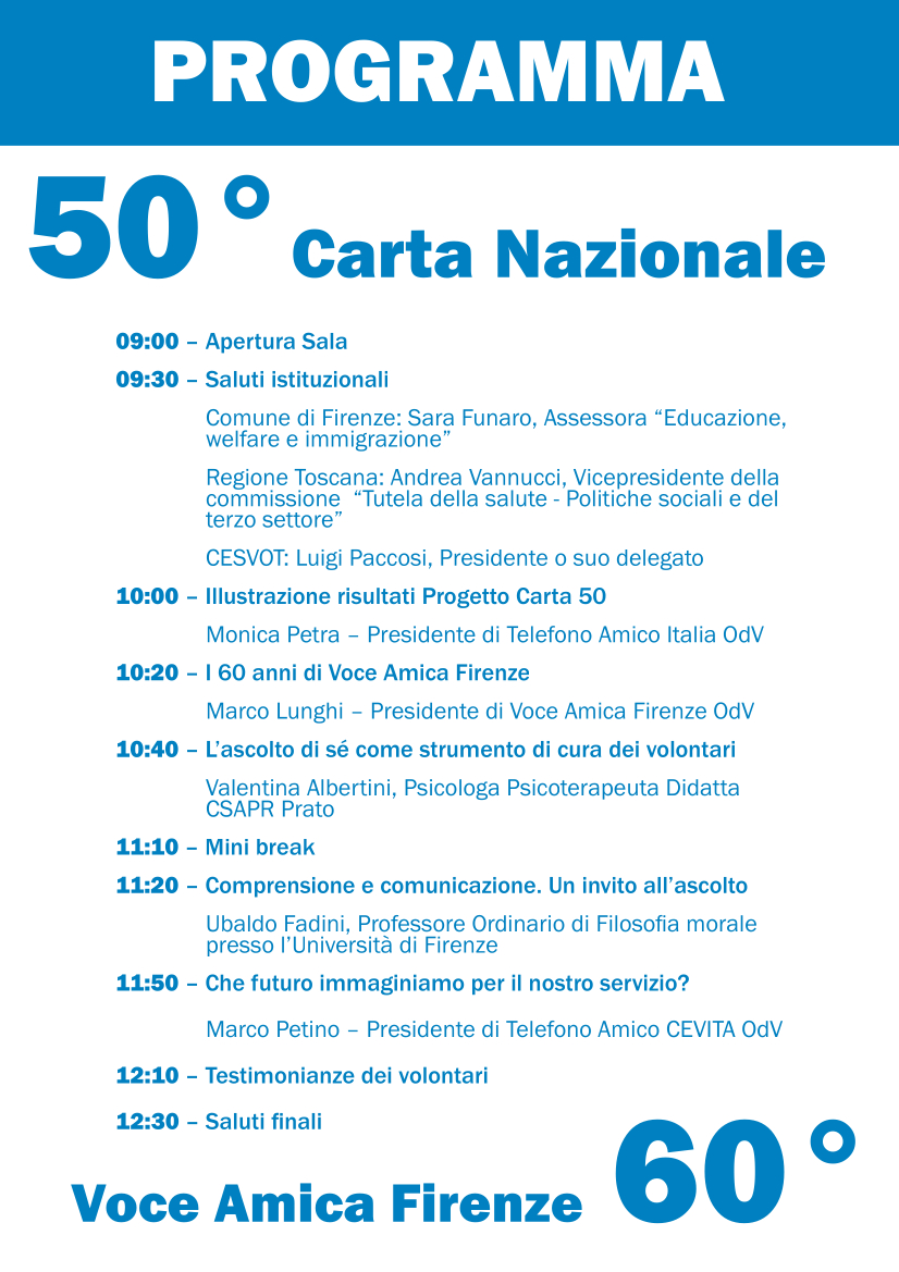 Programma Convegno Programma Convegno
