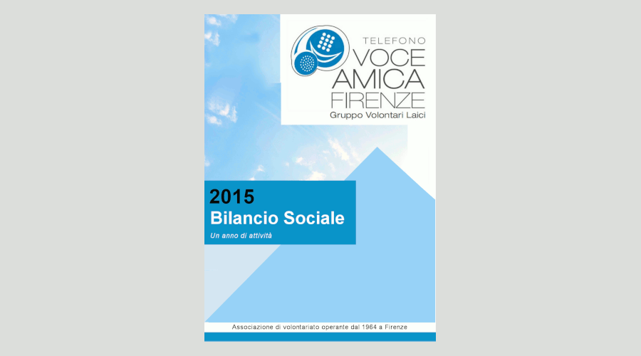 Bilancio Sociale anno 2015