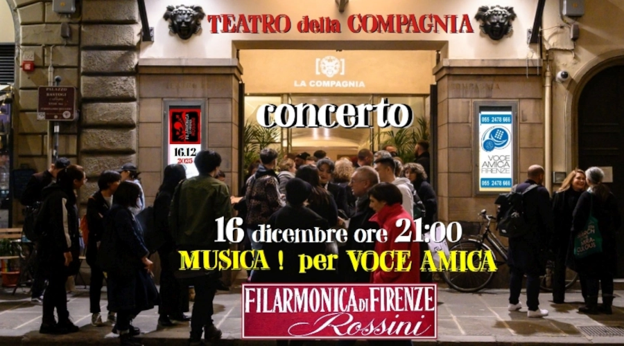 Concertissimo per Voce Amica Firenze del 16 dicembre 2025