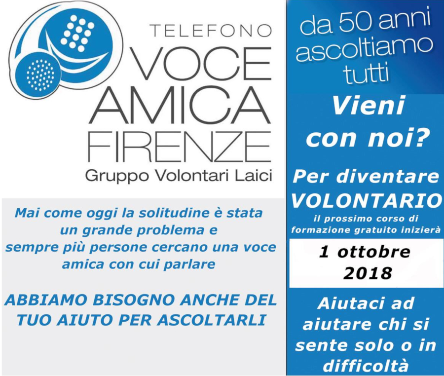 Inserzione promozionale corso ottobre 2018