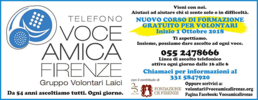 Inserzione promozionale corso ottobre 2018